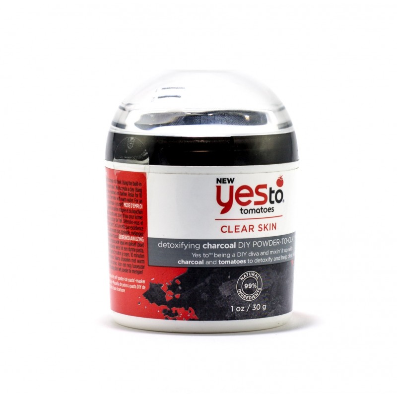 Yes to tomatoes charcoal mask powder